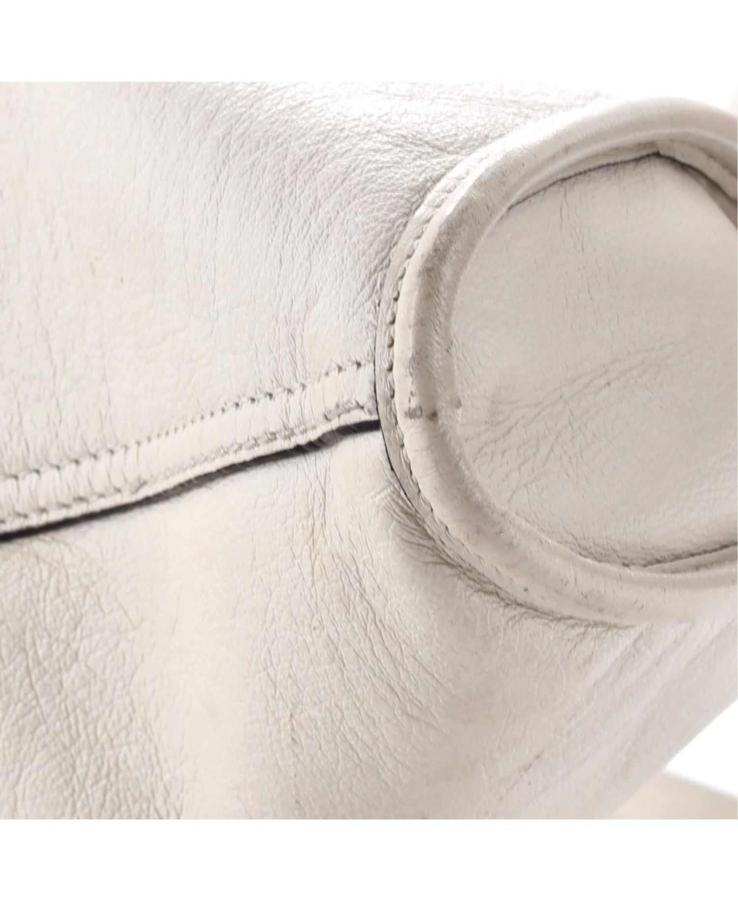 Large Rajah Chain Tote Leather