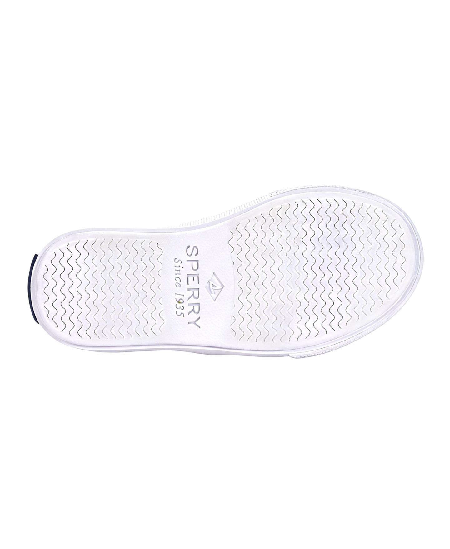 Детские кеды Sperry Striper II CVO из парусины, цвет: Тёмно-синий — фото 6