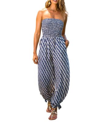 Women's Shell Out Geo Jumpsuit