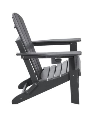 Plastic Adirondack Chair Set of 2, All-Weather Folding Dining Chair