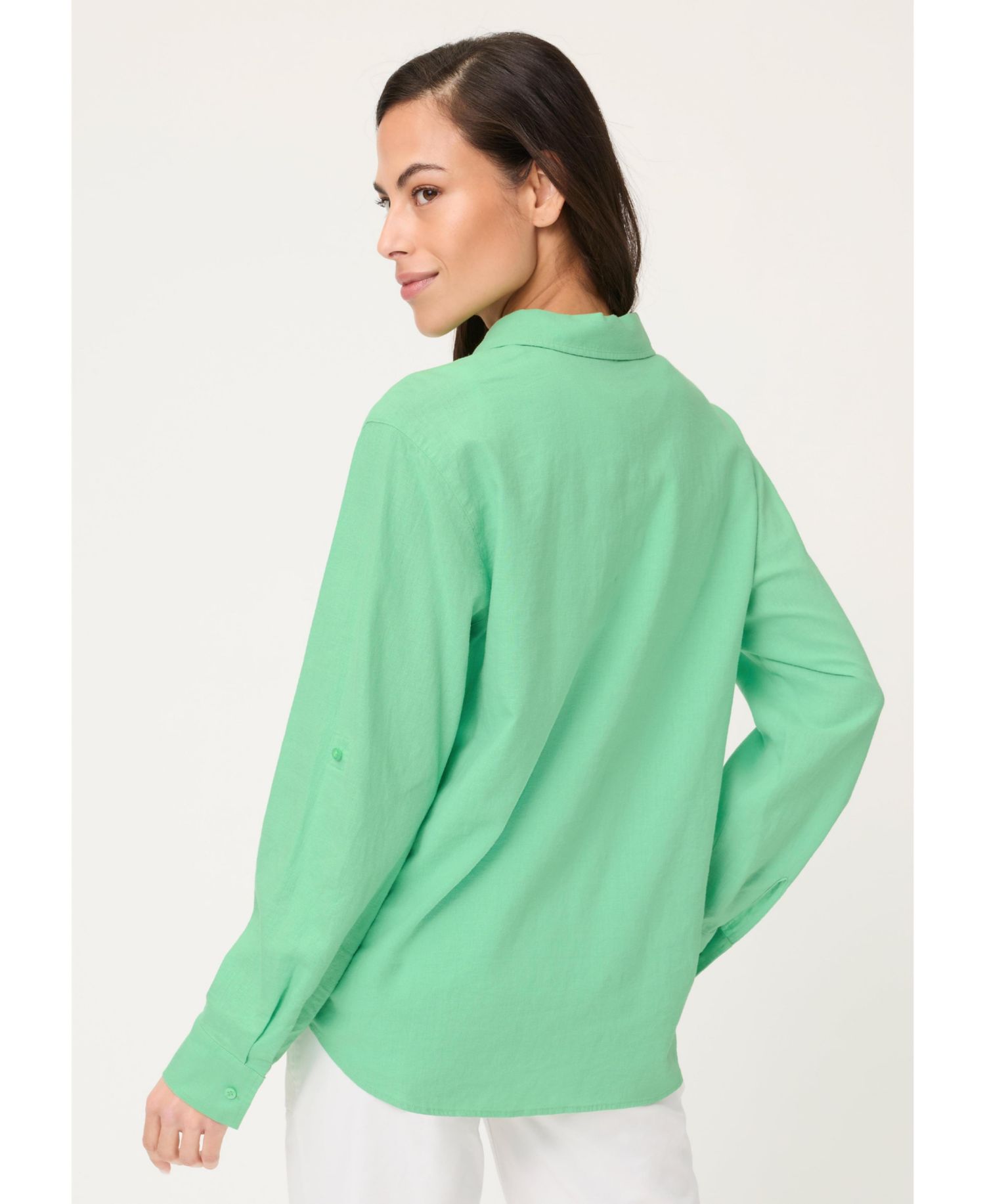 Women's Linen Blend Shirt