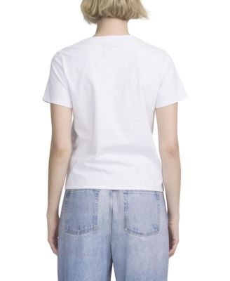 Women's Tee With Logo Applique