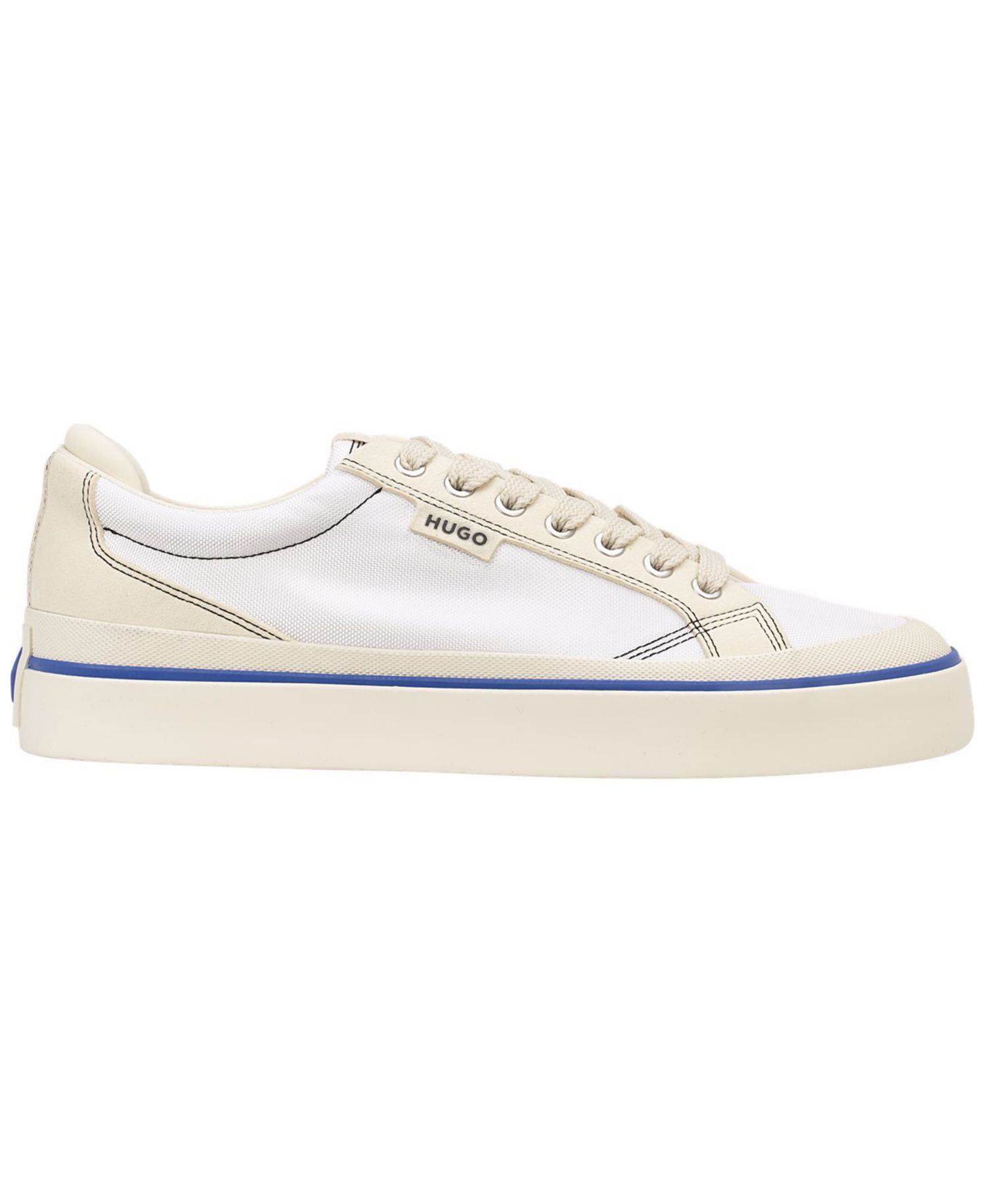 HUGO by Hugo Boss Men's Logo Detail Round-Toe Sneakers