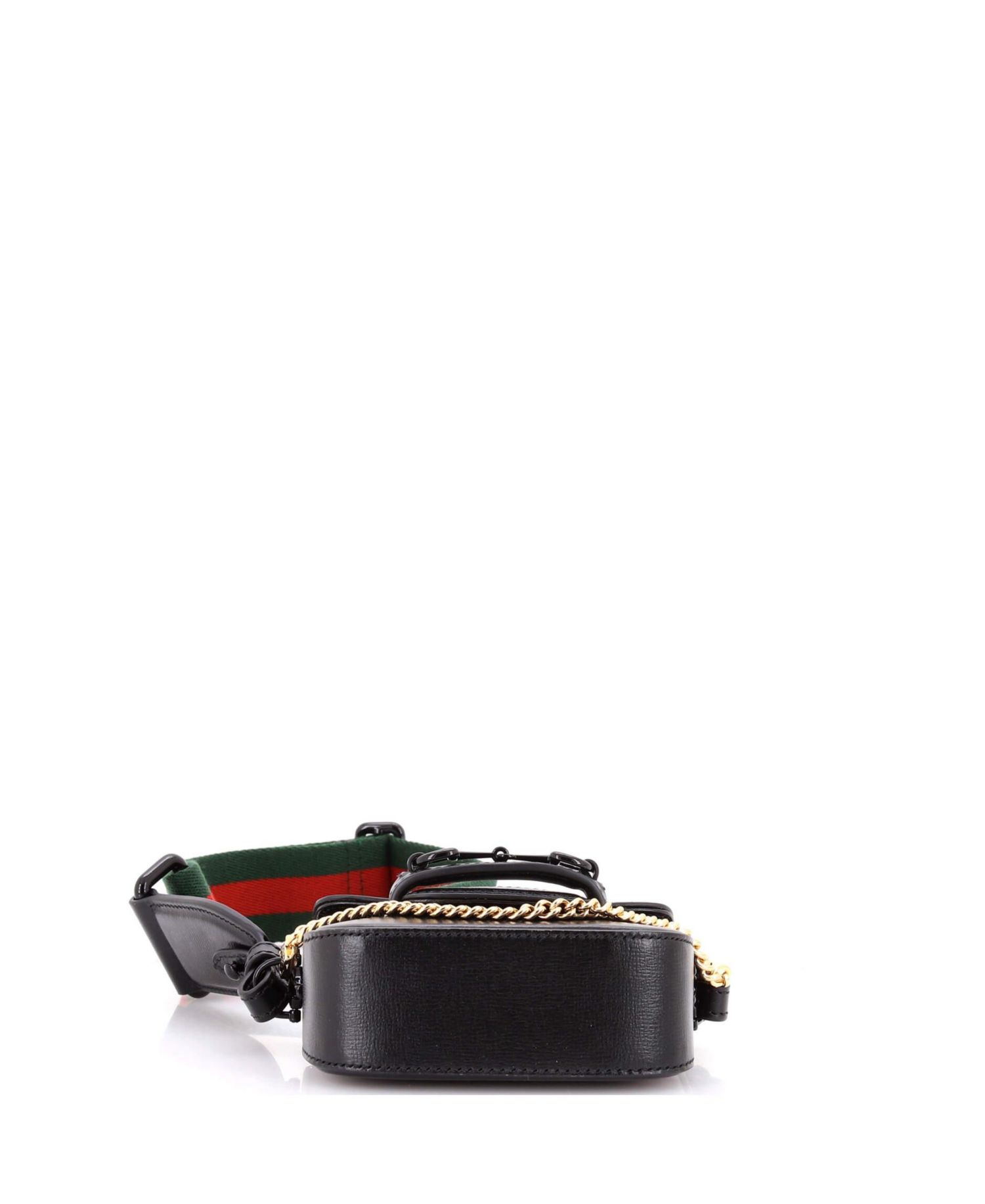 Horsebit 1955 Flap Wallet with Strap Leather