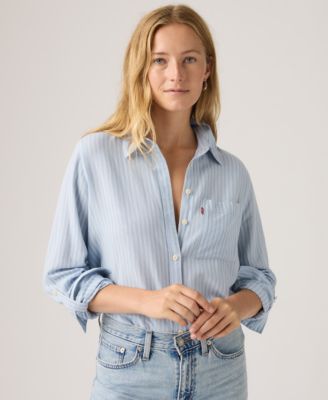 Women's Darlene Collared Button-Front Shirt