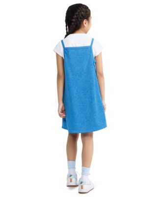 Girls' 4-6X Move with Nature Short-Sleeve T-Shirt and Dress, 2-Piece Set