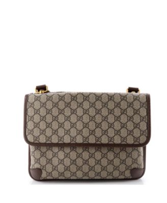 Medium Neo Vintage Flap Messenger GG Coated Canvas