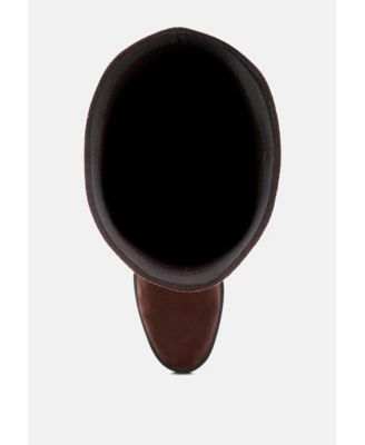 Women's Chiru Round Toe Microfiber Calf Boots