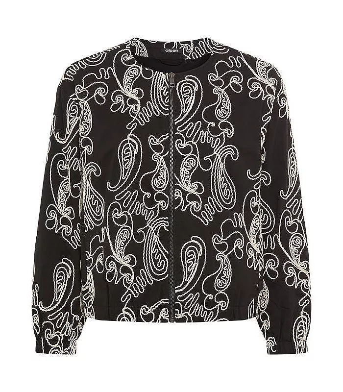 Women's Embroidered Indoor Jacket - thumbnail 2