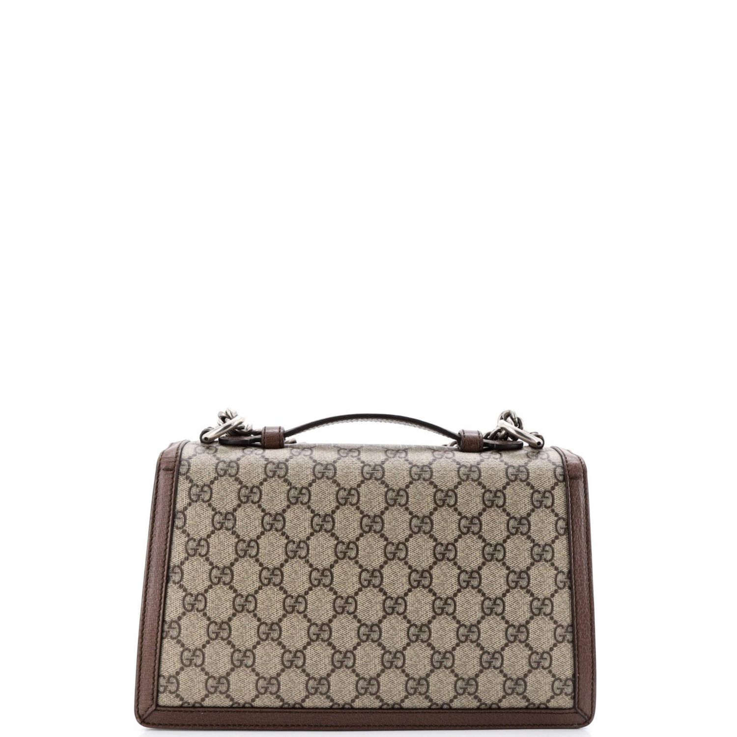 Small Dionysus Top Handle Chain Bag GG Coated Canvas