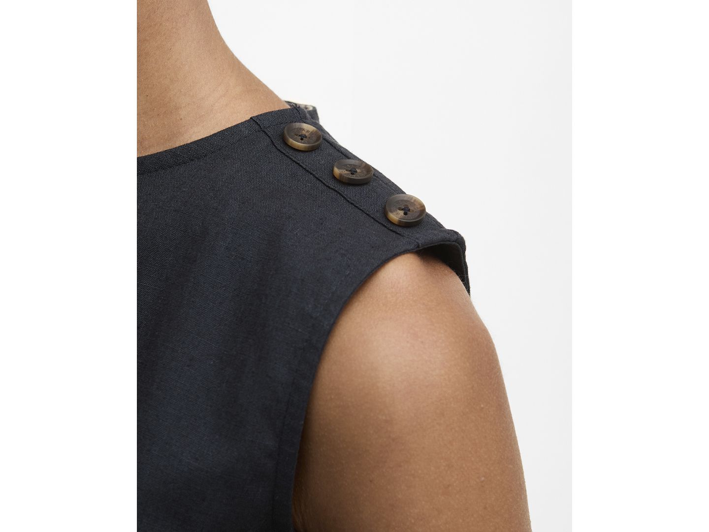 Женский комбинезон Barbour Gabby Sleeveless Jumpsuit, цвет: Тёмный тёмно-синий — фото 7