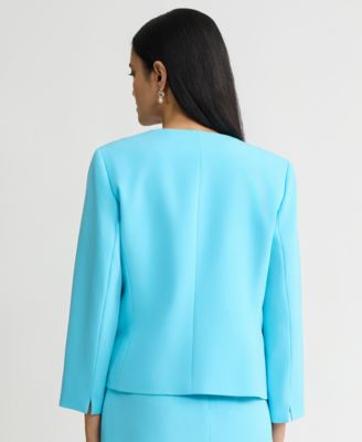 Women's Patch Pocket Open-Front Jacket