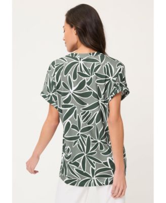 Women's Palm Design T-Shirt