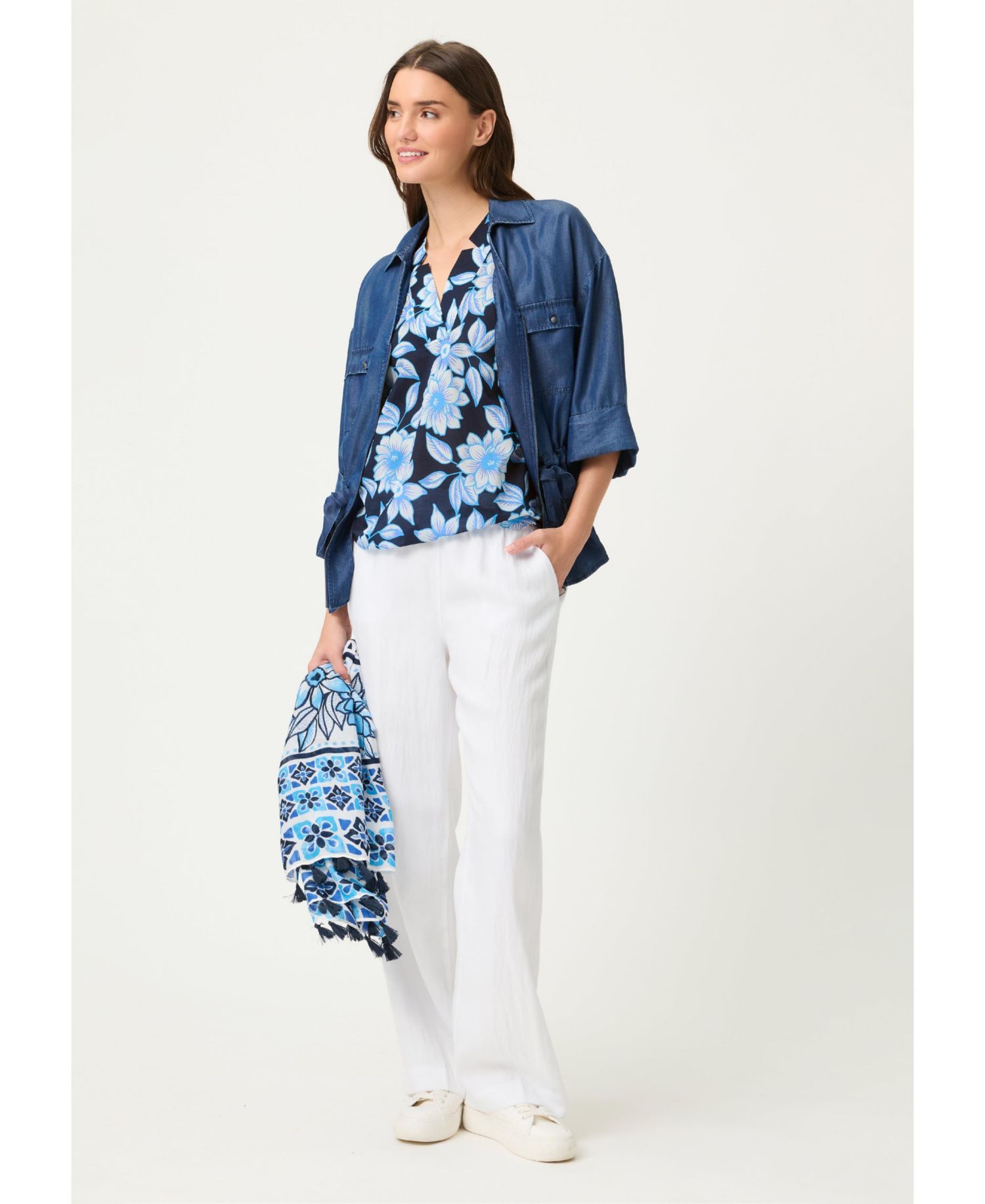 Women's Floral Blouse