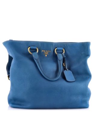 Large Convertible Shopper Tote Vitello Daino