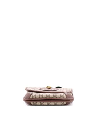 Small Neo Vintage Flap Messenger GG Coated Canvas