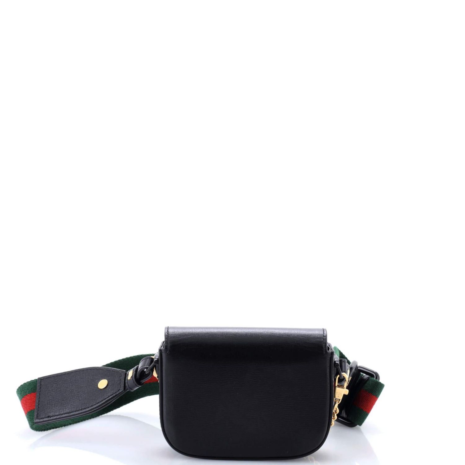 Horsebit 1955 Flap Wallet with Strap Leather