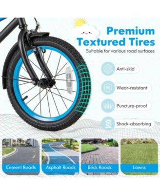 Kids Bike with Adjustable Handlebar and Saddle