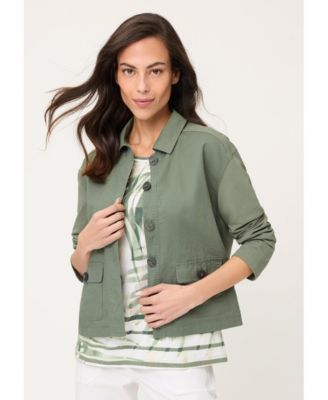 Women's Mixed Media Jacket