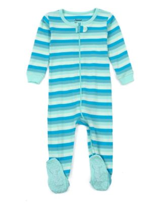 Baby Matching Family Footed Cotton Striped Pajamas