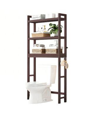 Over Toilet Storage Rack Adjustable Shelf
