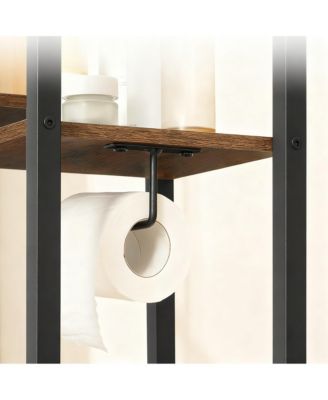 Over Toilet Storage 8-Tier Bathroom Organizer Shelf