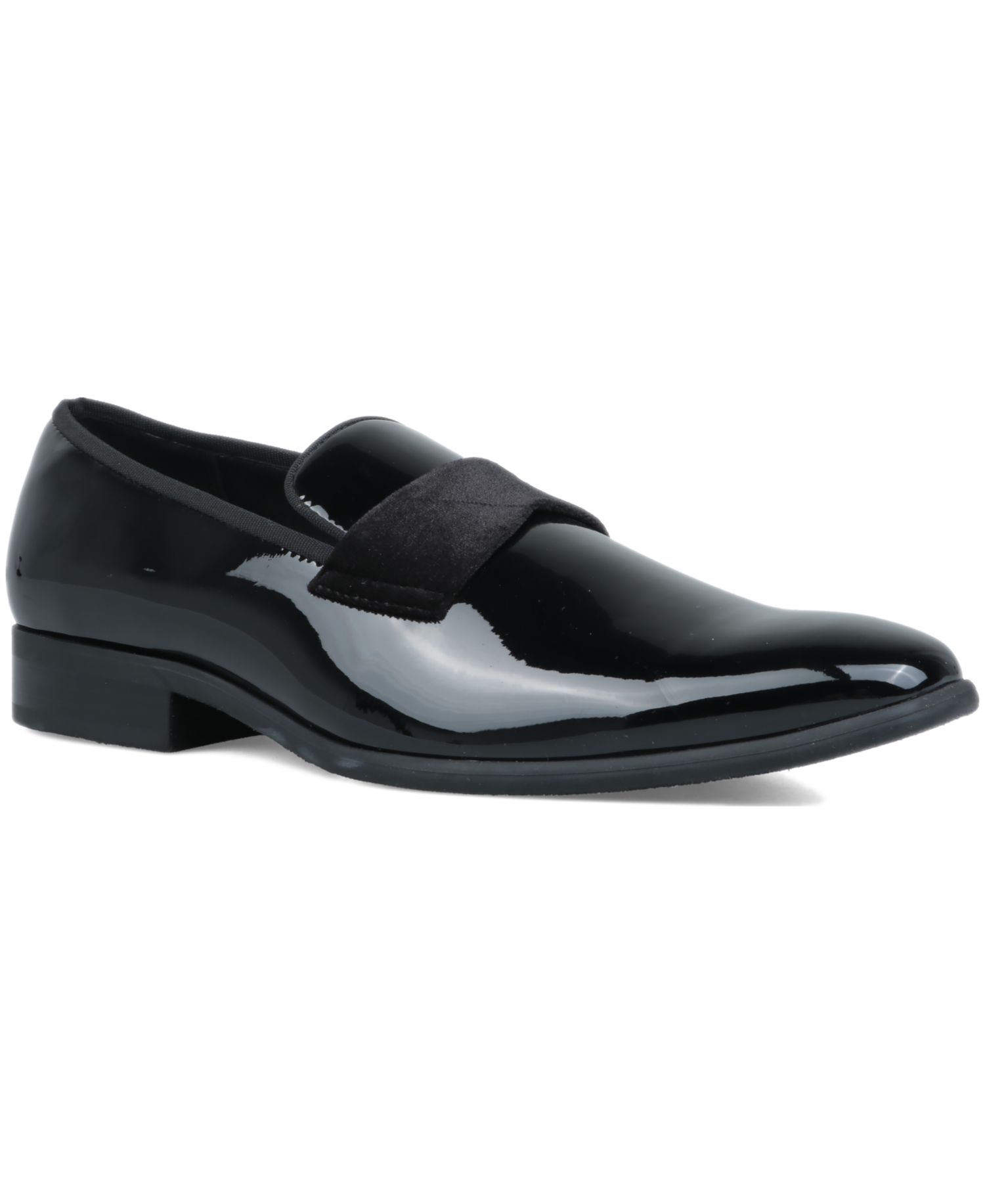 Men's Patent Leather Slip-On Dress Loafers