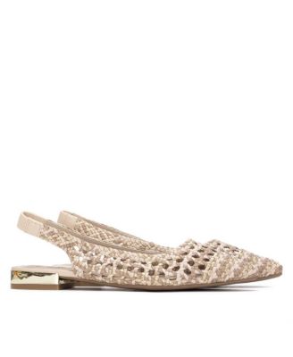 Women's Slingback Braided Flats