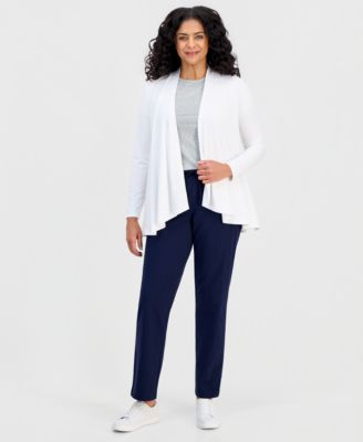 Women's Open-Front Knit Cardigan