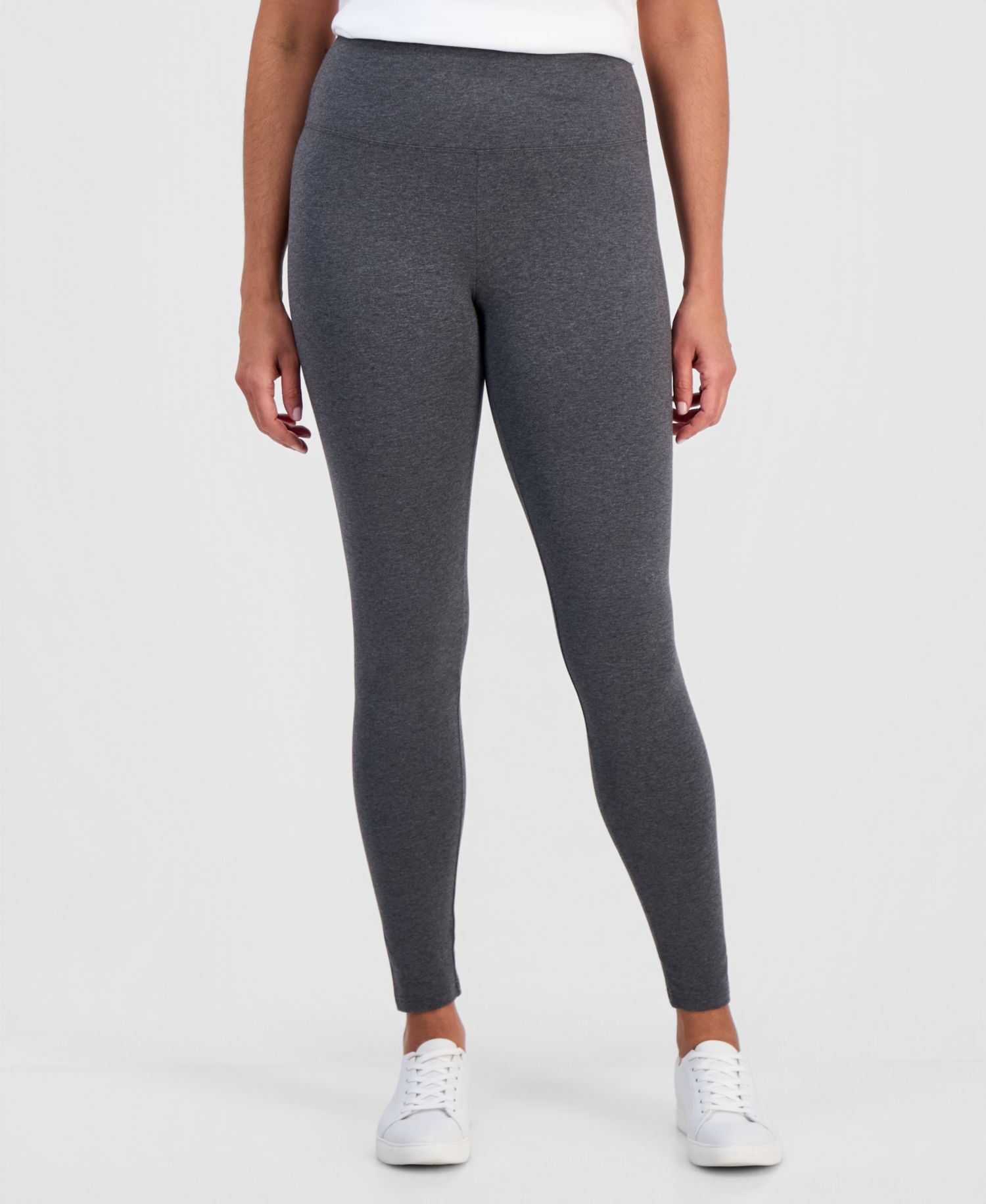 Petite High-Rise Basic Leggings