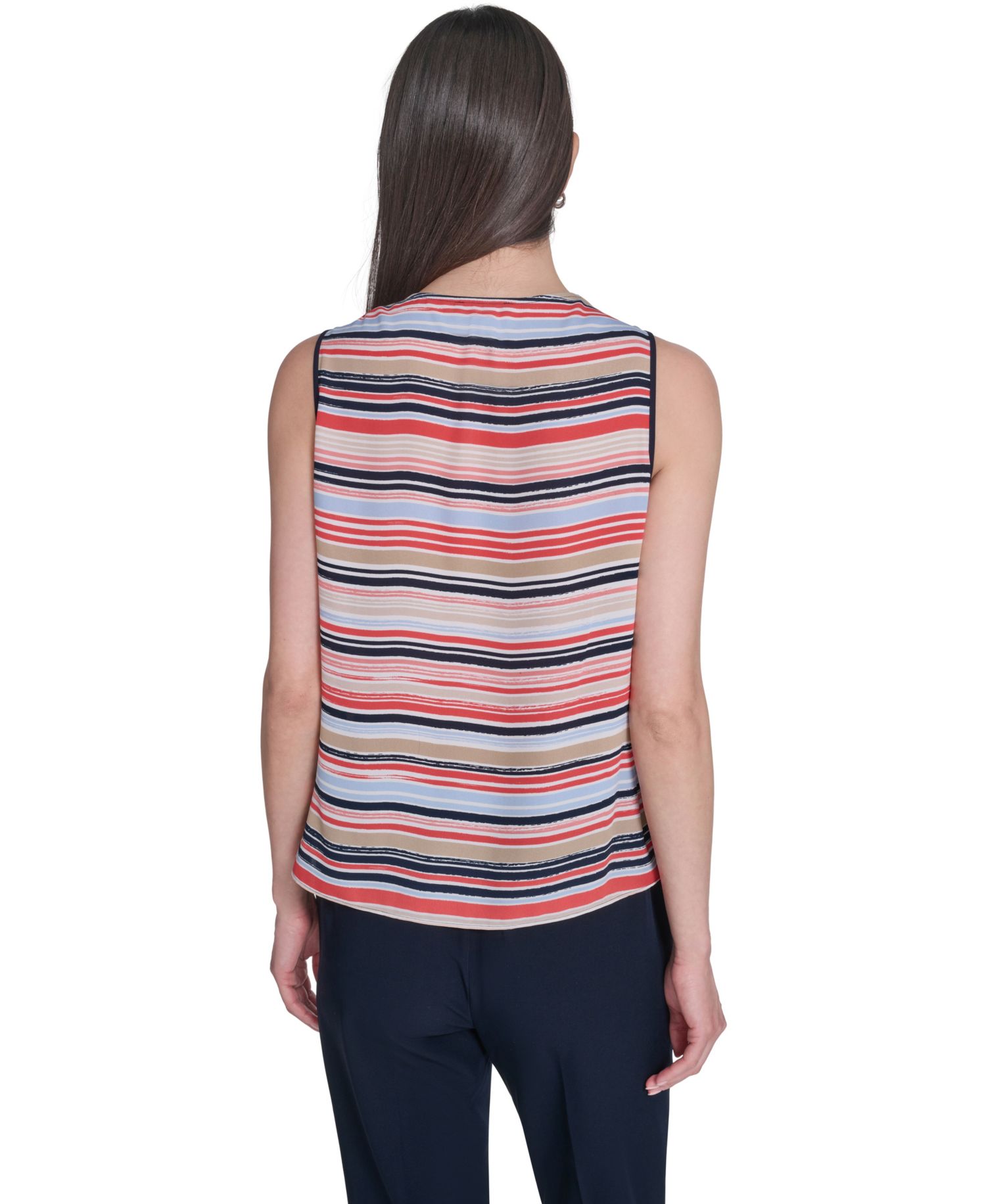 Women's Boat Neck Side-Tie Top