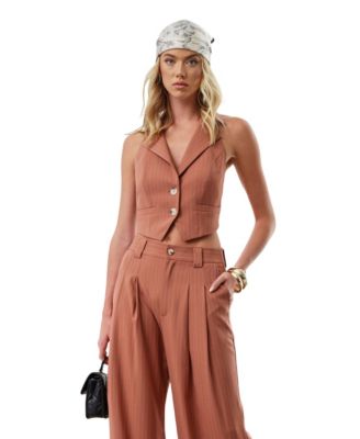 Women's Becca Clay Pinstripe Top