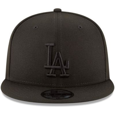Los Angeles Dodgers Triple Black 9FIFTY Snapback Cap
