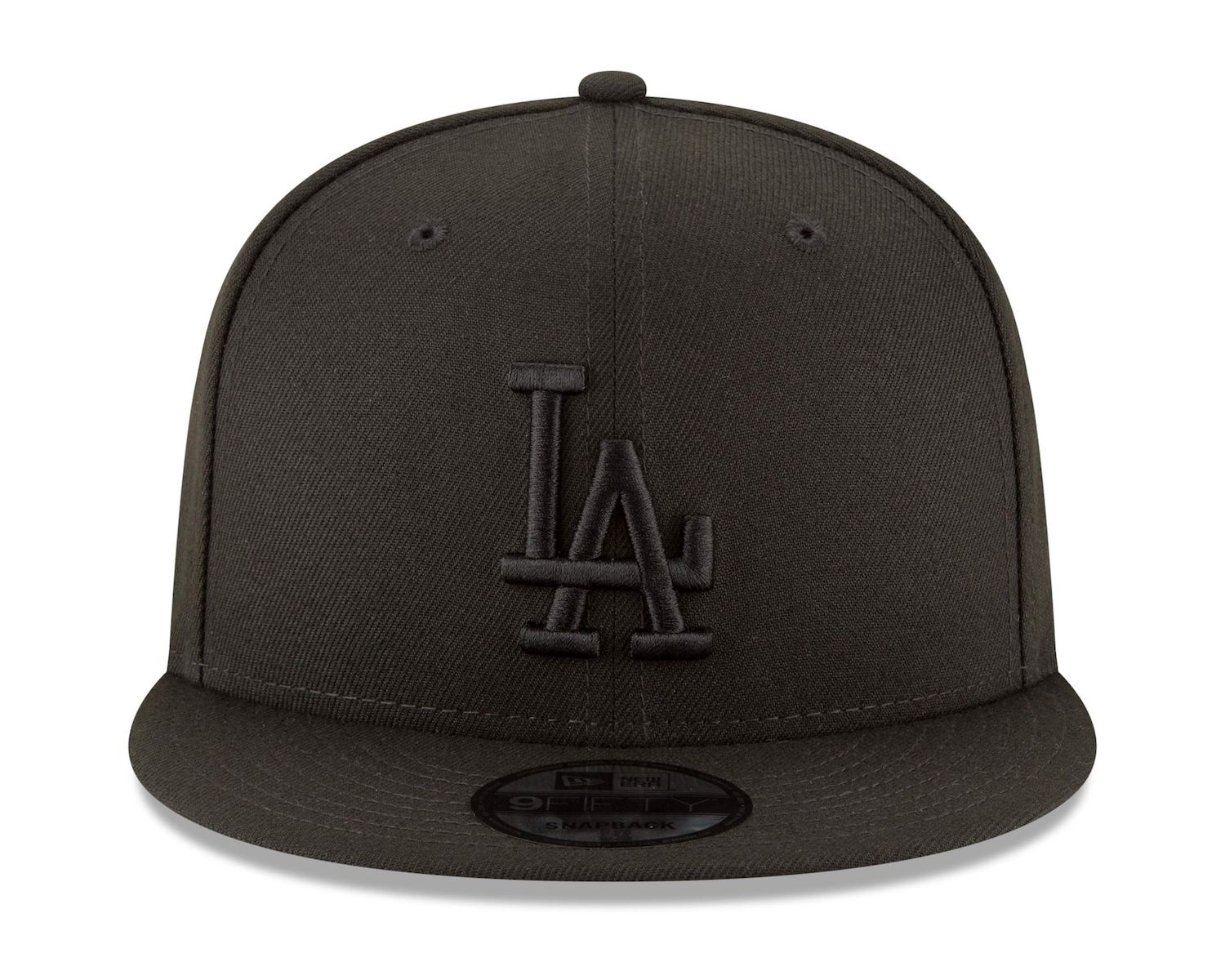 Los Angeles Dodgers Triple Black 9FIFTY Snapback Cap