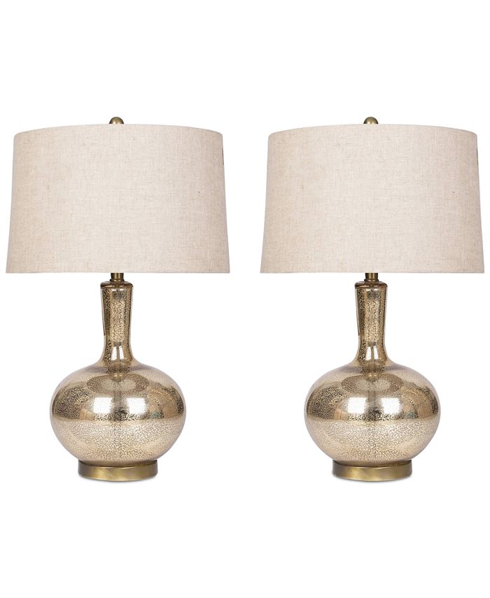 Gold mercury shop glass lamp