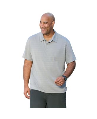 Men's Big and Tall Vented Golf Polo