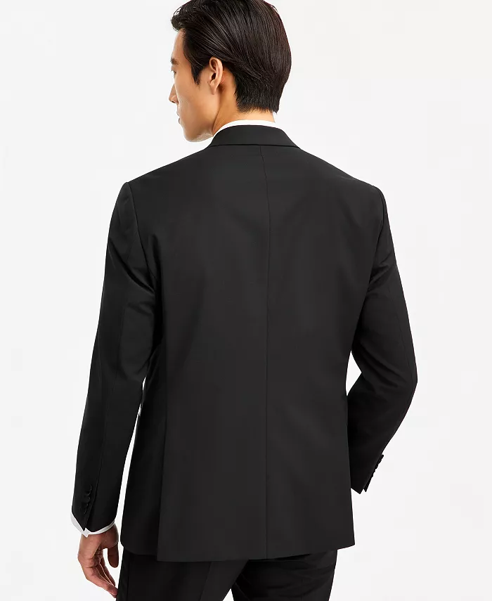 Men's Modern-Fit Wool Blend Super Flex Stretch Tuxedo Jacket - thumbnail 2