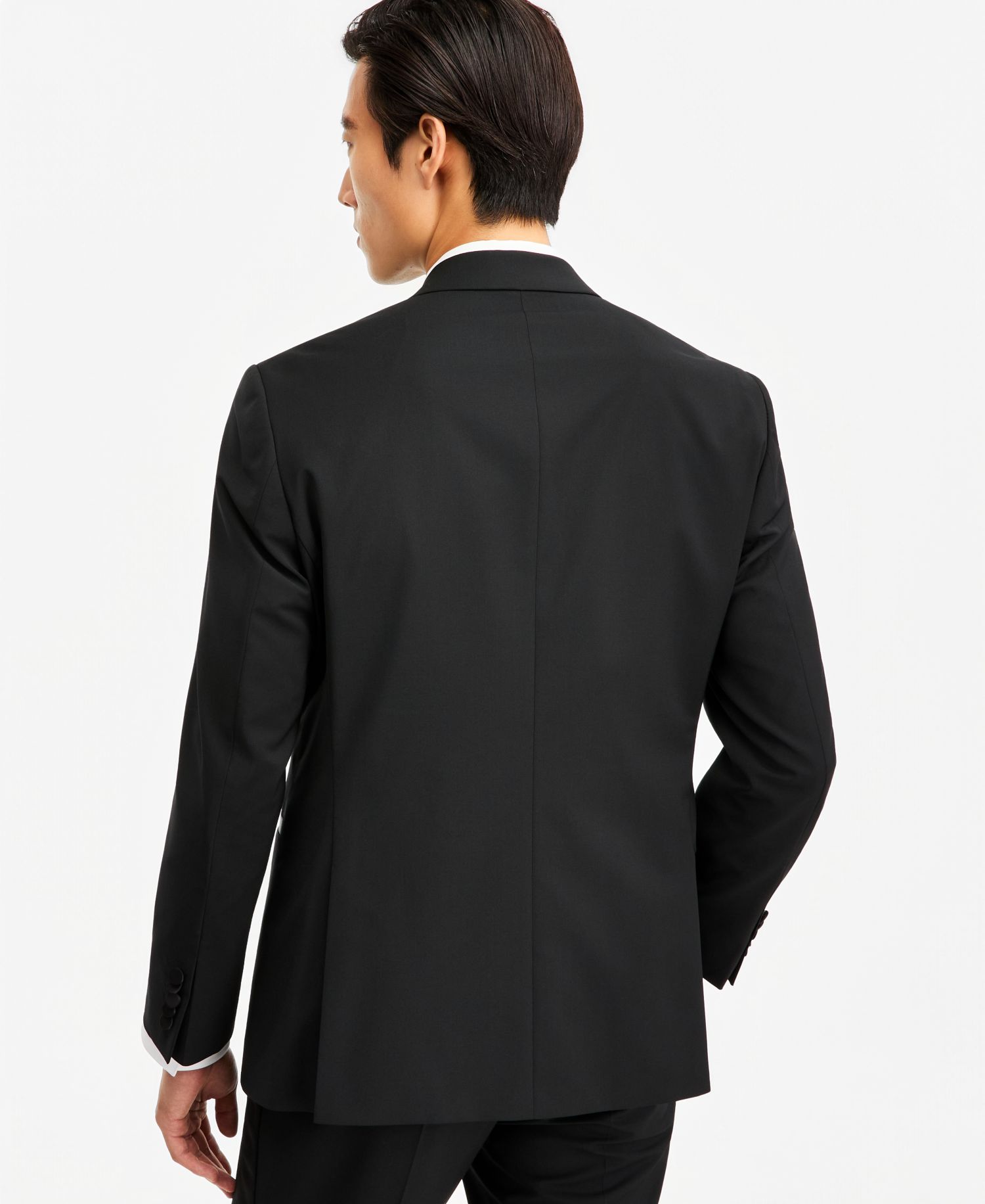 Men's Modern-Fit Wool Blend Super Flex Stretch Tuxedo Jacket