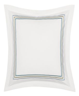 Meadow Embroidered Sham, European