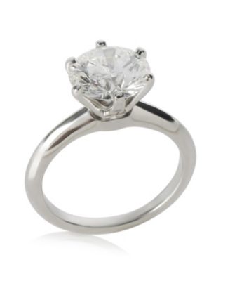 2.56 ct Round Brilliant Diamond Engagement Ring