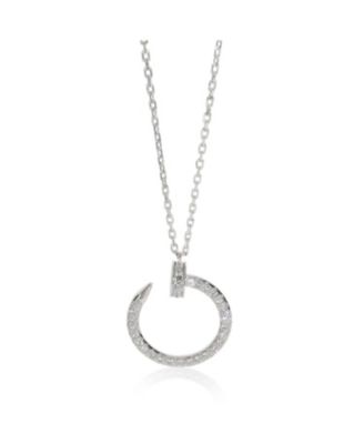 White Gold Diamond Juste Un Clou Pendant