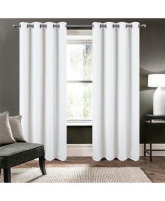 Oakley Embossed Blackout Polyester Window Curtain Grommet Panel