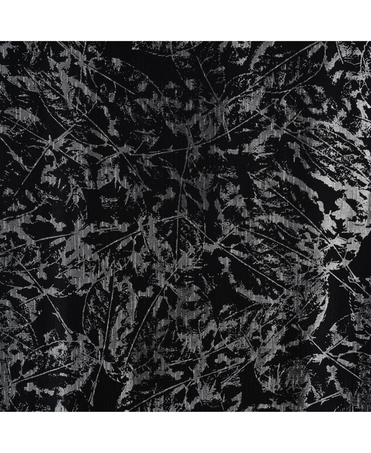 Rt Designers Collection Brighton Foil Jacquard Polyester Grommet 2 Pack Window Curtain Panel Set 36" x 84"