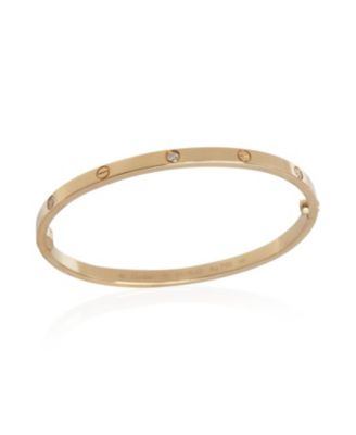 Yellow Gold Diamond Small Model Love Bracelet