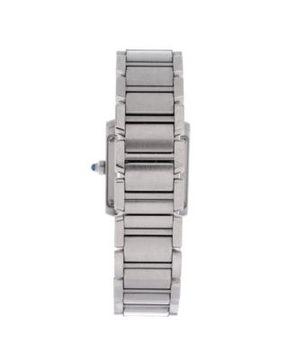 Tank Francaise Quartz Watch in Stainless Steel 20mm