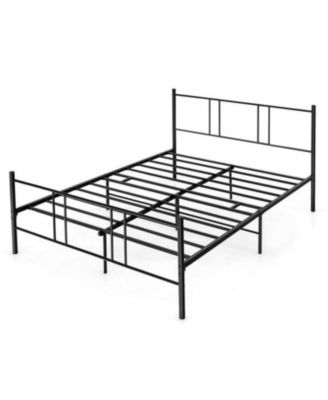 Platform Bed Frame with High Headboard