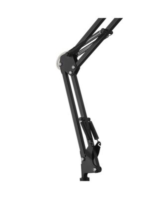 Wyatt 25" High Modern Desk Lamp USB Port Architect Adjustable Height Metal Single Home Office Charging