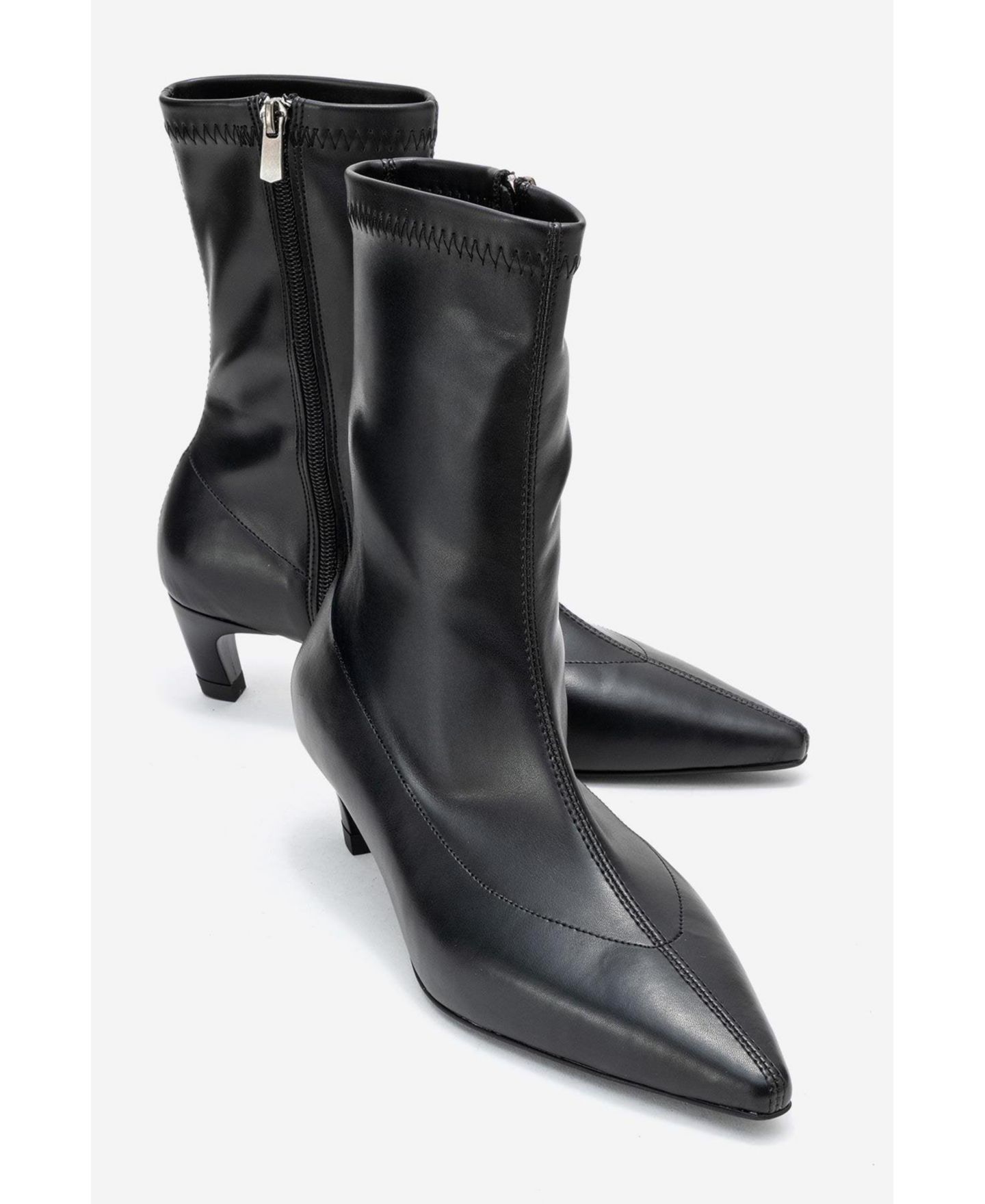 Женские ботинки Prologue Shoes Alora Kitten Heel Boot, цвет: Чёрный — фото 2