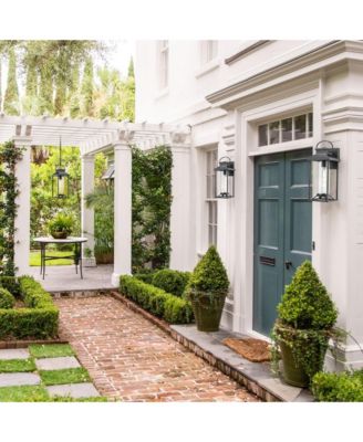 Outdoor Porch Wall Light, Exterior Wall Mount Sconce, Modern Lantern Style, Waterproof and Rust-Resistant