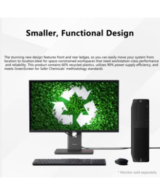 Z2 Workstation Desktop Intel Core i7 64GB RAM Intel UHD Graphics 1TB SSD Storage Windows 11 Pro